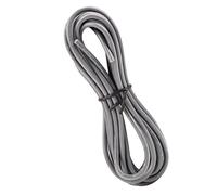Genérico Cable de Captación de Guitarra de 3 M Gris, Cable de Pastilla Blindado de Tres Núcleos para Accesorios de Instrumentos Musicales, Kit de Reparación y Cableado de Pastillas