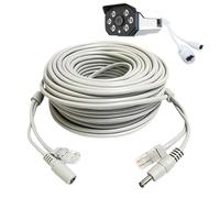 Genérico Cable De Red - Cordón De Red Extenso Con Alta Velocidad | Ethernet Versátil Para Oficina, Hogar Y Dormitorios Con Conexión Sencilla Y Adaptable