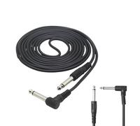 Generico Cable para guitarra, cable jack con cancelación de ruido de 3 metros, jack de 6,35 mm, para bajo altavoces, batería, escenario, estudio, piezas DJ Aux