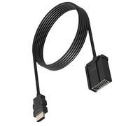 Genérico Cable Receptor De Audio para Coche | Electrónica Estable de Alta Velocidad HD | Conector Transmisor de Sonido - para Reproductor TV Viajes en Coche Camión Casa Exteriores Vehículos