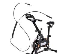 Genérico Cable Sensor Bicicleta Estática - Inducción 116cm con Jack DC | Sensor Velocidad De Resorte PU para Ciclismo Interior Y Fitness | Cable Interruptor Reed De Alta Sensibilidad hacia Cardio