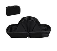 Genérico Cable Storage Bag, Tech Pouch Organizer, Zippered Padded Shockproof Case, 8.86x5.12x3.15 Inches, Compact Cord Pouch for Charger, Phone, Gadgets, Daily Commute, Long Lasting