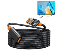 Genérico Cable USB 3.0 Prolong - Nylon USB macho entrelazado 3,3/4,9 pies | Extensión USB de alta velocidad para el de datos, compatible con teclado, ratón, unidad flash, disco