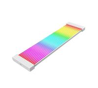 Genérico Cables RGB,Cable RGB de 24 pines | Cable de extensión de PC con funda Tira ARGB, Atx de 24p/3x8 pines con tiras de LED de neón difuso, accesorios para placa base