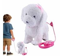 Genérico Cachorro Robot | Peluche Interactivo Que Camina con Música | Cachorro de Peluche Interactivo Realista con Voz - para Jugar Aprender Y Decorar Interior Exterior