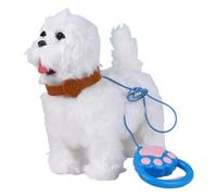 Generico Cachorro Robot Realista | Peluche Animal de Compañía Que Camina y Que ladra - Perro Robot Realista | Regalo para Niños Compañero Doméstico Juego Cumpleaños Espacios Domésticos