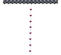 Generico Cadenas de lluvia para exteriores | Sustituto de canalones en rosa | Herramienta para drenaje pluvial, de recogida de agua para casa, jardín, techo y decoración de exterior