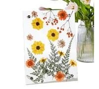 Generico Cadre à Fleurs - Decoración mural en Acrylique Souvenir | Décoration Intérieure - Pour Salon Bureau Chambre Salle de Bain Coiffeuse Mariage, Déco Murale