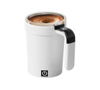 Generico Café eléctrico | Recipiente para mezclar con pantalla de temperatura portátil | Para agitación automática de viaje - Para bebidas de leche regalos café bar viaje casa cocina