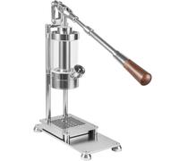 Generico Cafetera De Palanca Manual, Cafetera Espresso De Acero Inoxidable, No Eléctrica, Presión De 1-16 BAR, Capacidad 345 Ml, For Uso En El Hogar Y En Acampadas, Viajes Al Aire Libre