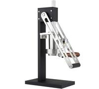 Genérico Cafetera manual de palanca, cafetera espresso manual, con manómetro, núcleo de pistón, función de precalentamiento, for portafiltro de 58 mm, no eléctrica(Black)