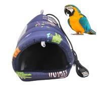 Genérico Cage Bird Bed - Heated Soft USB Electric | Warm Parakeet Nesting Bed | For Pet Cage Habitat Enclosure Home Hiding Sleeping Resting Playing Indoor Use