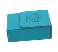 Genérico Caja Caja De Cartas Del Tarot Bolsa De Cartas Del Tarot Dominó Chino Cartas De Tarot Billetera Titulares Funda Protectora Para Baraja De Tarot Lorcana Tapa Cuero Pu De Compresión