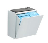 Genérico Caja de Almacenamiento, Contenedor Cuadrado de Par d, Organizador de Pared, para Baños Cocinas Dormitorios Sala de Estar Teléfono Móvil Llaves Artículos de Aseo Artículos