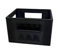 Genérico Caja de Almacenamiento de batería apilable para 20 baterías de 2A o 30 de 3A con Capacidad y construcción Robusta Caja de Almacenamiento de batería apilable