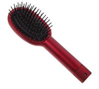 Genérico Caja de Almacenamiento de Peine Rojo Multifuncional Compartimento Oculto de Plástico para Viaje y Cuidado del Cabello