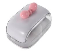 Genérico Caja de Almacenamiento para Puff de Polvo Material de Limpiar para Casa