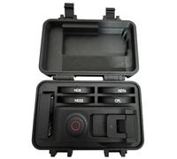 Genérico Caja de Almacenamiento portátil para dji Osmo Acción 5Pro / Acción 4/3 Impermeable Duro Estuche de Transporte Deportes Accesorios de la cámara (Negro)