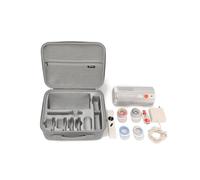 Genérico Caja de Almacenamiento Portátil para XGIMI PLAY6/6E Estuche de Transporte de Viaje Proyector Bolsa Organizadora de Carcasa Dura a Prueba de Polvo con Correa para el Hombro (Grey)