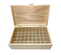 Genérico Caja de madera para esencias florales de Bach