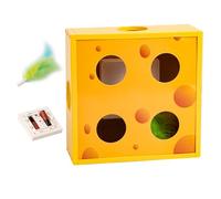 Genérico Caja De para Gatos,Juego Interactivo Automático De Entretenimiento - De Enriquecimiento para Gatos | para Parque Interior Juego Autónomo Sala De Estar Aburrimiento Cumpleaños Exterior