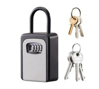 Generico Caja de seguridad externa para llaves, organizador de seguridad - Caja de llaves | Para propietarios, viajes, vacaciones, oficinas, cuidadores, puertas, portas, obras, cabina, cobertizo