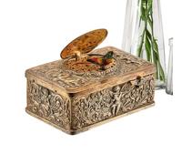 Generico Caja musical - Decoración 3D en relieve para escritorio - Caja musical de estilo retro - Para salón, dormitorio, estanterías, armarios, bibliotecas, decoración para fiestas