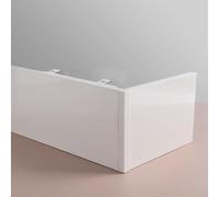 Genérico Caja para Cenefa de Cortina Opaca - Panel Decorativo de aleación de Aluminio para Montaje en Techo, 1,2 m/4 pies, sin rieles, Ideal para estores enrollables, Elegante decoración de Pared/Tec
