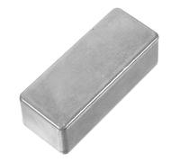 Genérico Caja Pedalera De Guitarra Juguete Accesorios Papelera Rifa Cubo Cesta Juego De Pedales De Guitarra Bolsa De Tecnología Titular Buzones De Sugerencias Aleación De Aluminio Silver