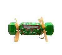 Genérico Caja Sorpresa Navideña para Billetes,Bolsa para Sacar Dinheiro con Diseño de Dulce, Fiestas y Navidad,Incluye 10 Bolsas Transparentes para Efectivo o Pequeños Regalos (A)