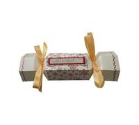 Genérico Caja Sorpresa Navideña para Billetes,Bolsa para Sacar Dinheiro con Diseño de Dulce, Fiestas y Navidad,Incluye 10 Bolsas Transparentes para Efectivo o Pequeños Regalos (B)