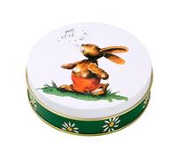 Genérico Cajas de - de almacenamiento organizador de metal Conejo de Pascua | de y Chocolates | para casa, escuela, oficina, regalo diario