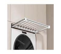 Genérico Cajón extraíble for Pantalones, tendedero de Pared, Apto for secar Ropa sobre la Lavadora.(White,46x45-60cm)