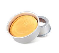 Genérico cake baking supplies， Molde redondo for tartas, de aleación de aluminio antiadherente, for mousse, con fondo desmontable y utensilios de decoración.,for Home Bakers(6)