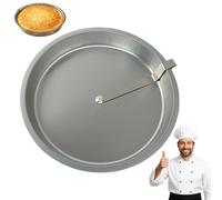 Genérico Cake Pan, 8/9.7" Quick Release Easy-Out Cake Pan Set with Lever, Effortlessly Bake, Oven Safe Mold, Baking Tools Pans Round, for Home Kitchen (9.7in)