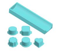 Genérico Cake Pop Cutter, Cake Pop Molder, Baking Tool Set with Tray, Baking Mold Set, Easy Shape Dessert Maker Tool for Home Kitchen Birthday Party Wedding Holiday Celebration, 7.87x2.2 Inches