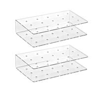 Genérico Cake Pop Stand - 2pcs Acrylic Dessert Holders, Candy Pop Drying Rack, Sturdy Transparent Display, Easy Setup for Baking and Decorating, Premium Party Table Accessory, Home Bakery Event Use