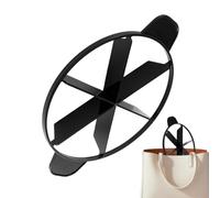 Genérico Cake Slicer, Cake Leveler and Divider, Fruit Cutter, Light Weight, 13.39x10.35x1.77 Inches for Kitchen Use and Outdoor Birthday Party, Color: Black and Transparent