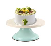 Genérico Cake Turntable, Serving & Presentation Base,!0in Decorating Supplies, Cupcake & Postre Display, Wedding Cake Stand for Weddings, Birthdays, Party Events