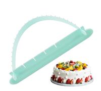 Genérico Cakes Arc Ruler, Fondant Cake Arc, Curved Baking Tool Candy Decoration, Decorating Tools, Edge Marker for Chocolate Cream Enthusiasts, Bakers, Home, Men and Women