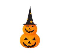 Genérico Calabaza Luminosa de Halloween Decoración Otoñal de Porche