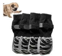 Genérico Calcetines Antideslizantes para Perros,Protector de Garras Protección Antideslizante para Patas | Protección de Patas Antideslizante Ajustable para Mascotas, Gatos medianos y pequeños