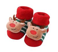 Genérico calcetines de invierno mujer termicos,Calcetines de punto con figura de Papá, bonitos socks de muñeco de nieve para bebé, socks para niño pequeño