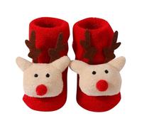 Genérico calcetines de invierno mujer termicos,Calcetines de punto con figura de Papá, bonitos socks de muñeco de nieve para bebé, socks para niño pequeño