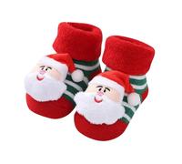 Genérico calcetines de invierno mujer termicos,Calcetines de punto con figura de Papá, bonitos socks de muñeco de nieve para bebé, socks para niño pequeño