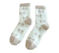 Genérico calcetines gruesos mujer invierno,Women's Thick Thermal Socks For Fall And Winter Cozy Fleece Lined Home And Sleep Socks