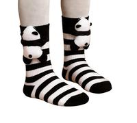 Genérico Calcetines Invierno Mujer Altos,Calcetines De Punto 3D con DiseñO De Perezoso para Adultos Y NiñOs Divertidos Y Adorables Calcetines De Animales Abrazados Tejidos A Mano Y CáLidos