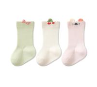 Genérico Calcetines niña Invierno,Calcetin Termico,Calcetines para bebés recién Nacidos Que aprenden a Caminar con Suela Suave y Agarre para Mayor Comodidad en Interiores