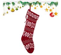 Generico Calcetines para el árbol de Navidad, calcetines para Navidad, bolsa para caramelos de temporada para casa, vacaciones, oficina, viaje, dormitorio, salón