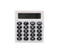 Genérico Calculadora para Estudiantes de papelería Boutique, Pantalla de 8 dígitos, Funciones matemáticas básicas, calculadora portátil para Estudiantes de diseño Ligero ABS